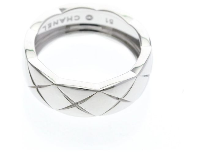 Chanel Coco Crush Ring Medium Modell in 18K Weißgold Silber - Ansicht 9