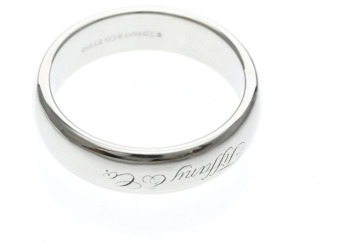 Tiffany & Co Anello Fashion in Platino Tiffany Argento - vista 9