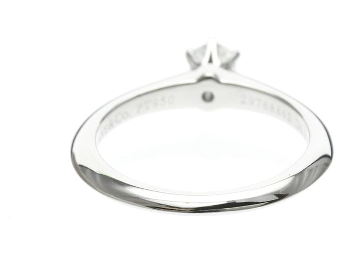 Tiffany & Co Tiffany Solitär-Diamantband Ring Silber - Ansicht 3
