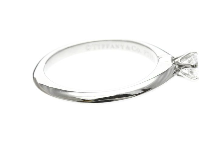 Tiffany & Co Tiffany Solitär-Diamantband Ring Silber - Ansicht 4