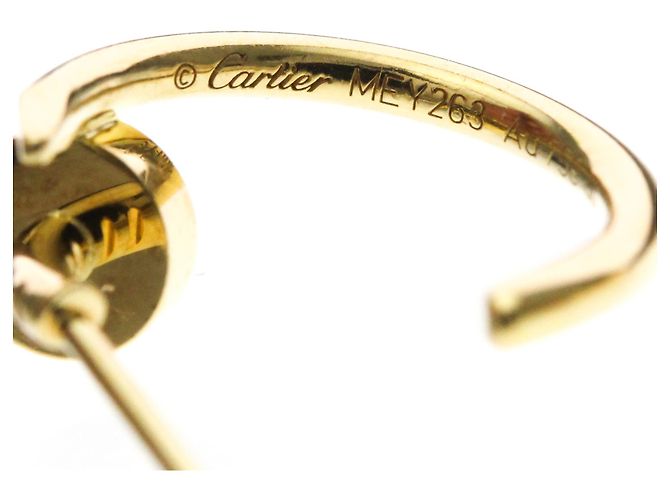 Orecchini a mezzo cerchio Cartier Juste un Clou D'oro - vista 7