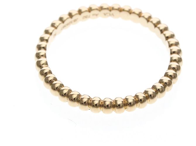 Anillo Perles Small Van Cleef & Arpels Dorado - vista 9
