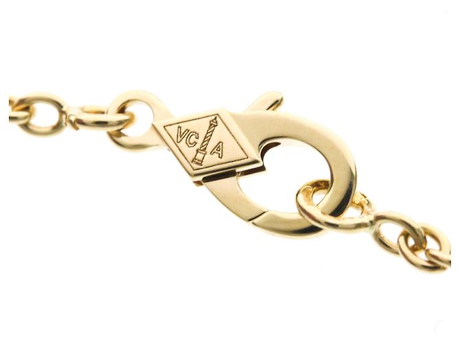Van Cleef & Arpels Pure Alhambra Halskette Golden - Ansicht 10