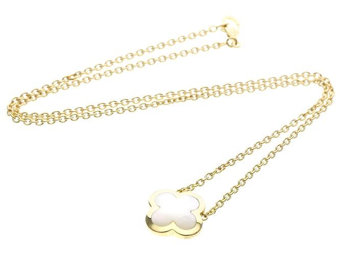 Van Cleef & Arpels Pure Alhambra Halskette Golden - Ansicht 11
