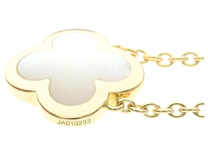 Van Cleef & Arpels Pure Alhambra Halskette Golden - Ansicht 3