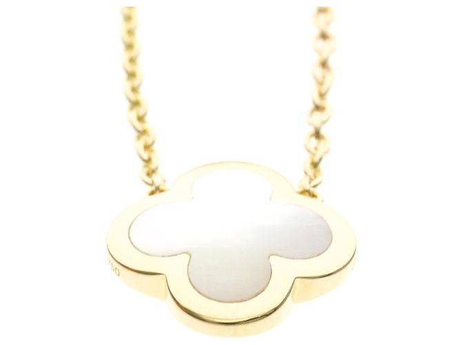 Van Cleef & Arpels Pure Alhambra Halskette Golden - Ansicht 4