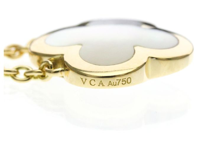 Van Cleef & Arpels Pure Alhambra Halskette Golden - Ansicht 7
