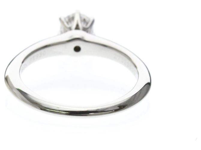 Tiffany & Co Tiffany Solitär-Diamantband-Ring Silber - Ansicht 3