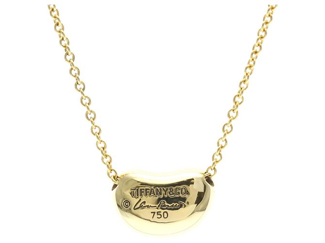 Tiffany & Co Collana Bean di Tiffany in oro giallo 18K D'oro - vista 2