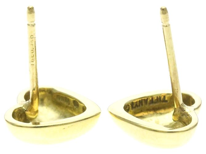 Tiffany & Co Orecchini a lobo a cuore Tiffany in oro giallo 18K D'oro - vista 6