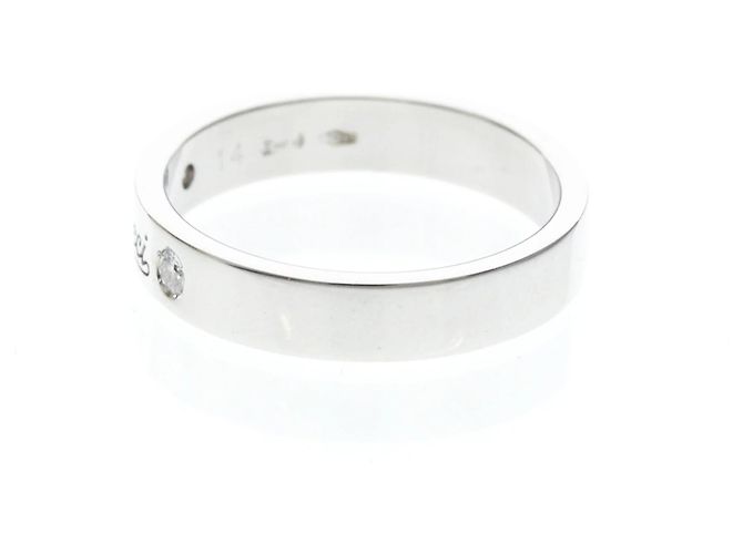 Gucci Icon Print Ring mit Diamanten Silber - Ansicht 2