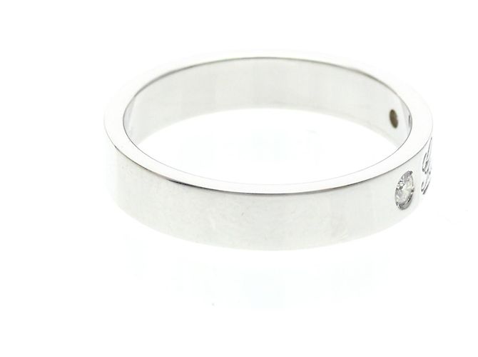 Gucci Icon Print Ring mit Diamanten Silber - Ansicht 4