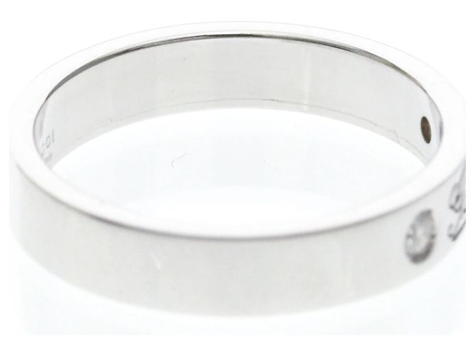 Gucci Icon Print Ring mit Diamanten Silber - Ansicht 8