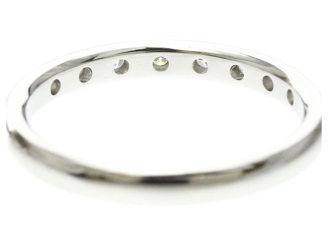 Tiffany & Co Tiffany Stacking Band Ring mit Diamanten Silber - Ansicht 7