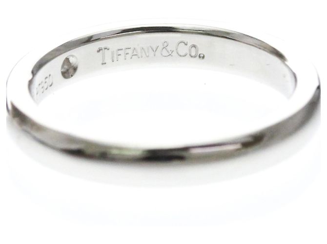 Tiffany & Co Bague Tiffany Stacking Band 1P Diamond Argenté - vue 6