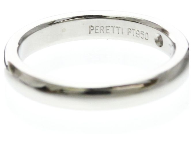 Tiffany & Co Bague Tiffany Stacking Band 1P Diamond Argenté - vue 7