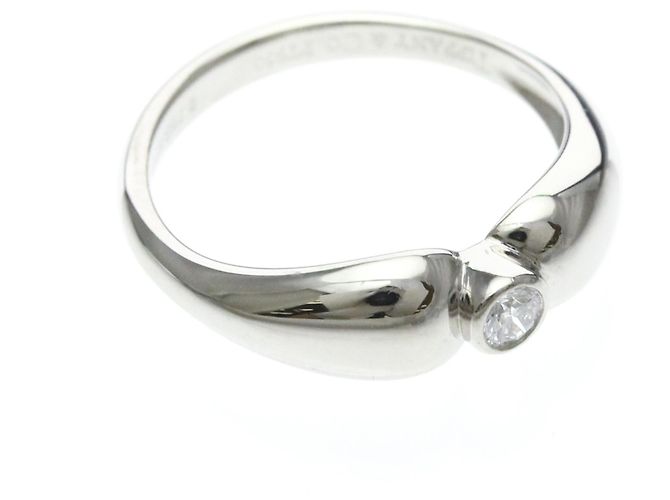 Tiffany & Co Tiffany Double Teardrop Ring aus Platin Silber - Ansicht 10
