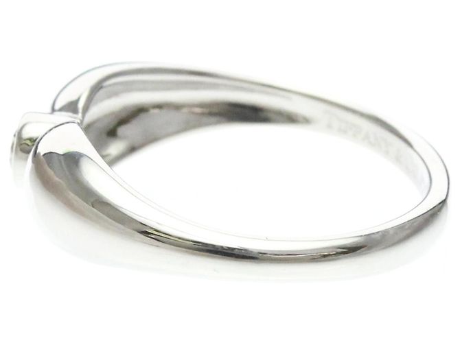 Tiffany & Co Tiffany Double Teardrop Ring aus Platin Silber - Ansicht 2