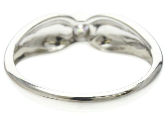 Tiffany & Co Tiffany Double Teardrop Ring aus Platin Silber - Ansicht 3