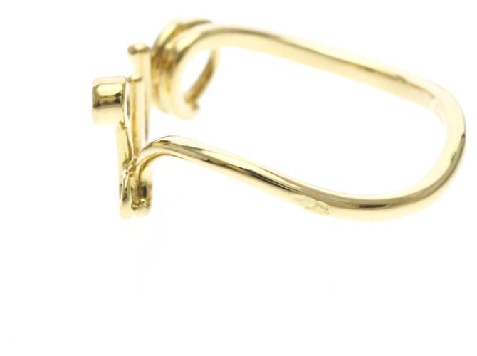 Anello Christian Dior Dior Amour in Oro Giallo D'oro - vista 2