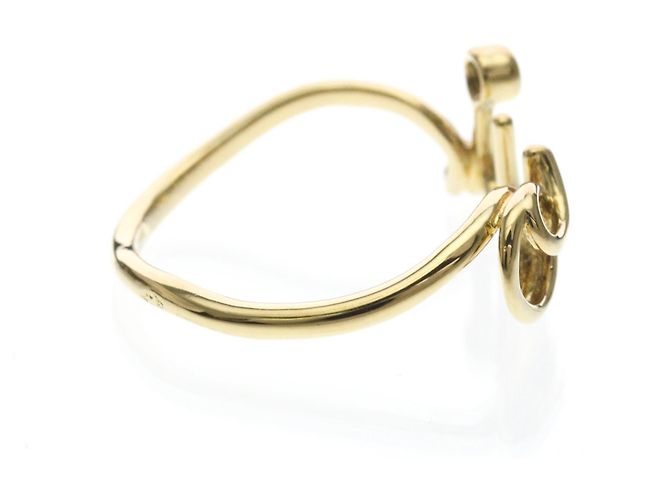 Anello Christian Dior Dior Amour in Oro Giallo D'oro - vista 4