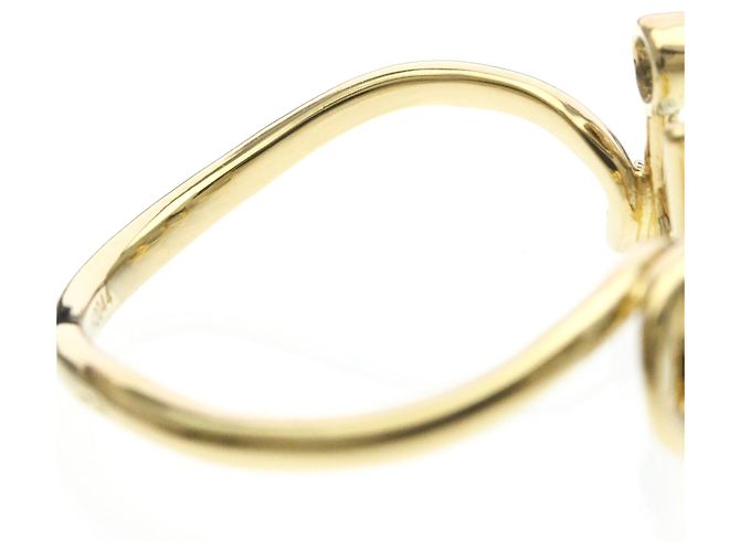 Anello Christian Dior Dior Amour in Oro Giallo D'oro - vista 8