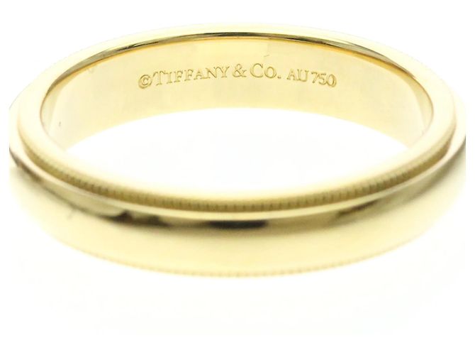 Tiffany & Co Tiffany Milgrain Band Ring in Gelbgold Golden - Ansicht 5