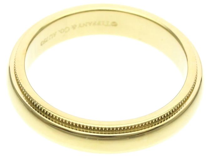 Tiffany & Co Tiffany Milgrain Band Ring in Gelbgold Golden - Ansicht 9