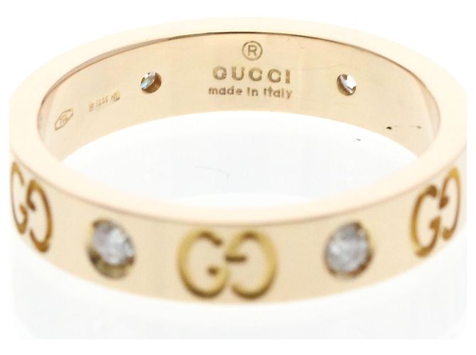 Anello Gucci Icon Diamante in Oro Rosa (18K) D'oro - vista 5