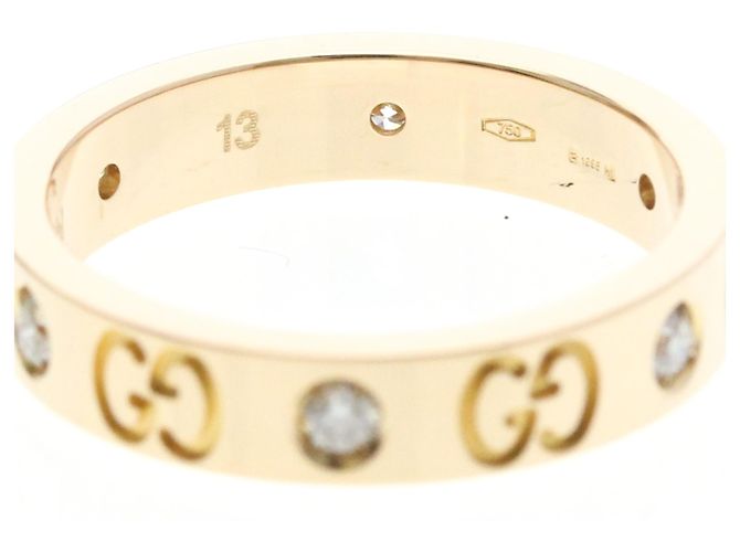 Anello Gucci Icon Diamante in Oro Rosa (18K) D'oro - vista 6