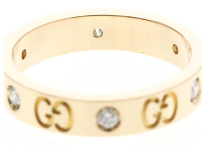 Anello Gucci Icon Diamante in Oro Rosa (18K) D'oro - vista 8