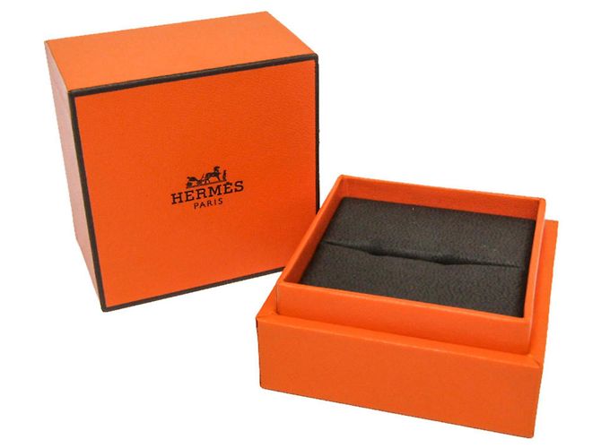 Hermès Hermes Chaine d'Ancre Enchainée Double Ring Argento - vista 10