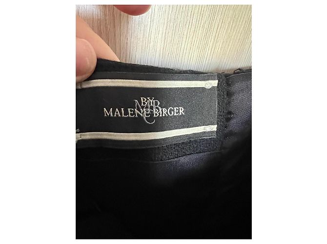 By Malene Birger Top Corset Ermelinda em Lã Preto - vista 4