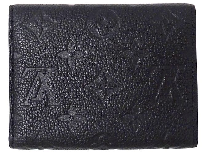 Cartera Tri-fold Louis Vuitton Monogram Empreinte Negro Monograma - vista 2