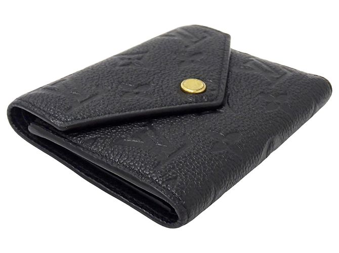 Cartera Tri-fold Louis Vuitton Monogram Empreinte Negro Monograma - vista 3