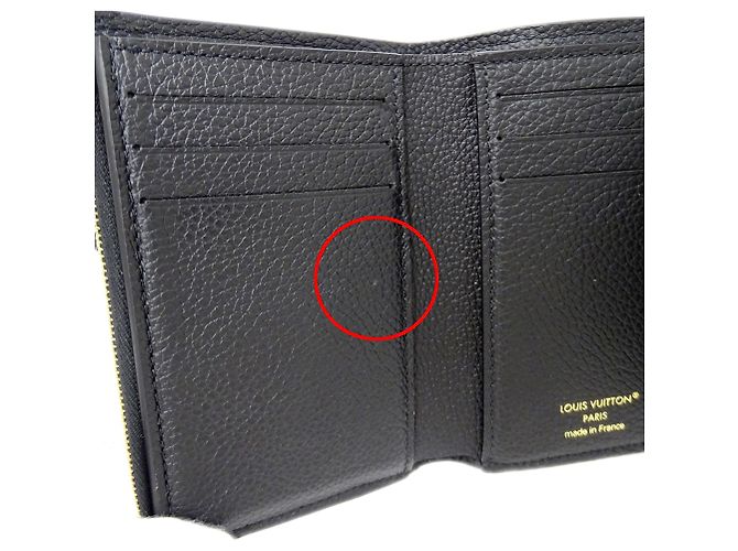 Cartera Tri-fold Louis Vuitton Monogram Empreinte Negro Monograma - vista 7