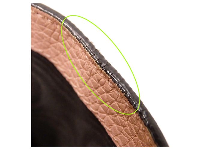 Portafoglio Gucci bi-fold in pelle rosa - vista 15