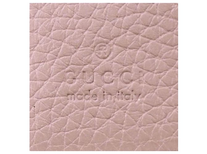 Portafoglio Gucci bi-fold in pelle rosa - vista 9