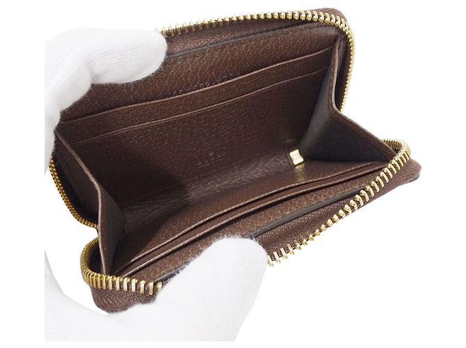 Monedero Gucci Ophidia GG Supreme Castaño - vista 5