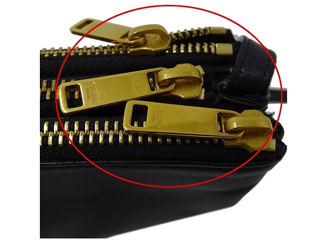 Céline Borsa a tracolla Celine CELINE - Trio Large Nero - vista 16