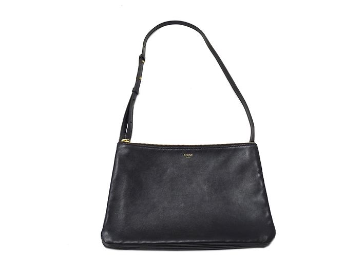 Céline Borsa a tracolla Celine CELINE - Trio Large Nero - vista 5