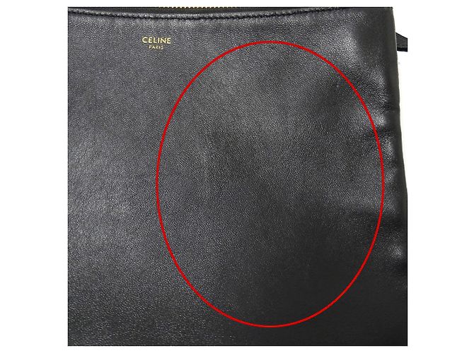 Céline Borsa a tracolla Celine CELINE - Trio Large Nero - vista 9