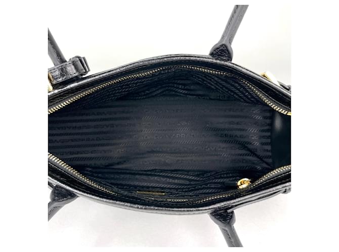Borsa a mano Prada Bonnie Medium Nero - vista 6