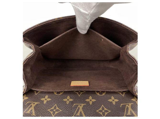 Louis Vuitton Pochette Metis 2-Way Handbag Brown - view 12