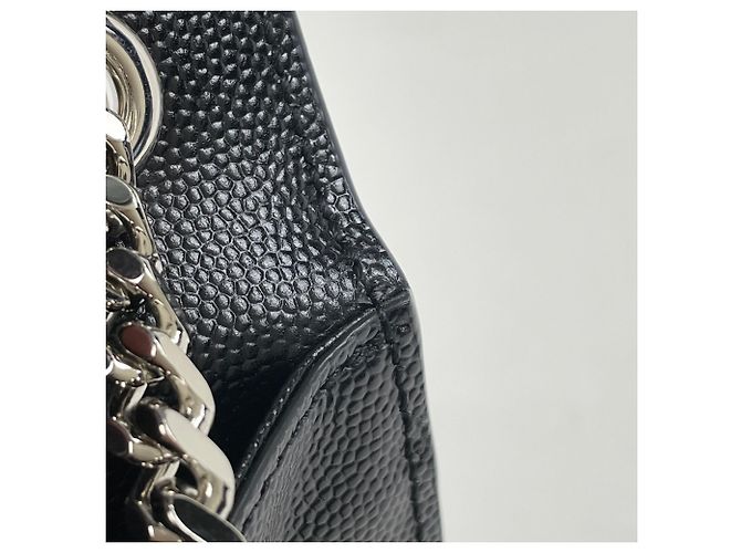 Bolso de hombro con cadena Saint Laurent Kate Monogram Negro - vista 6