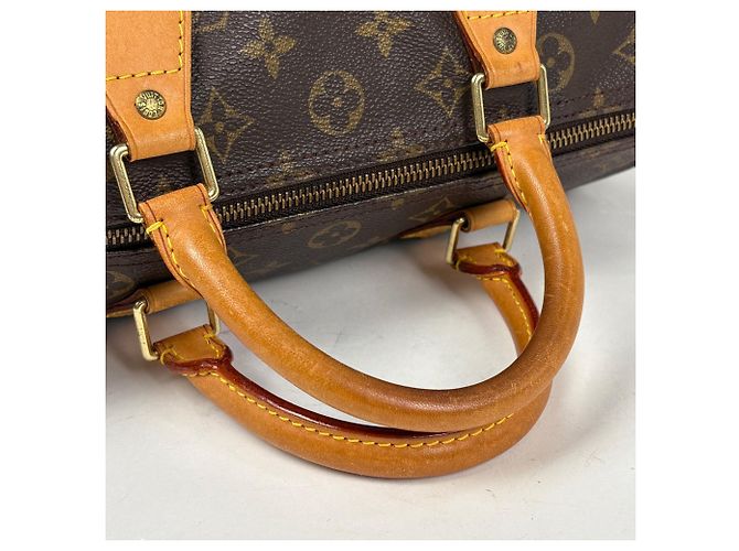 Borsa Boston Louis Vuitton Speedy 30 Marrone - vista 8