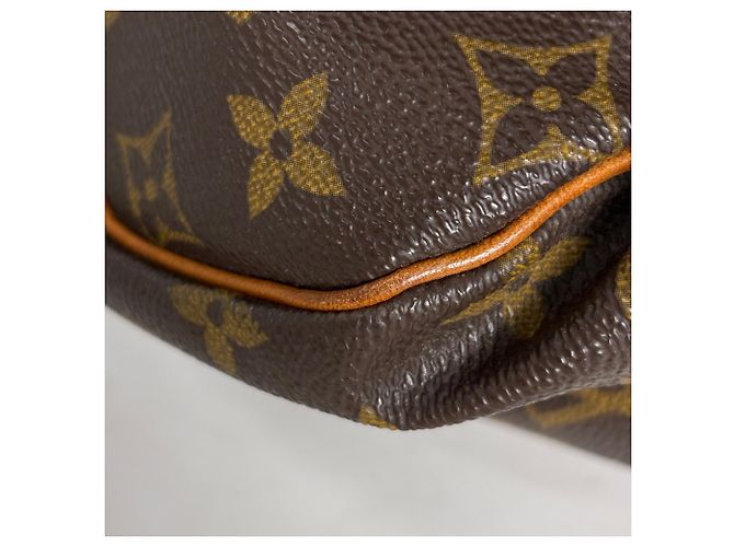 Borsa a tracolla Louis Vuitton Saumur 35 Marrone - vista 3
