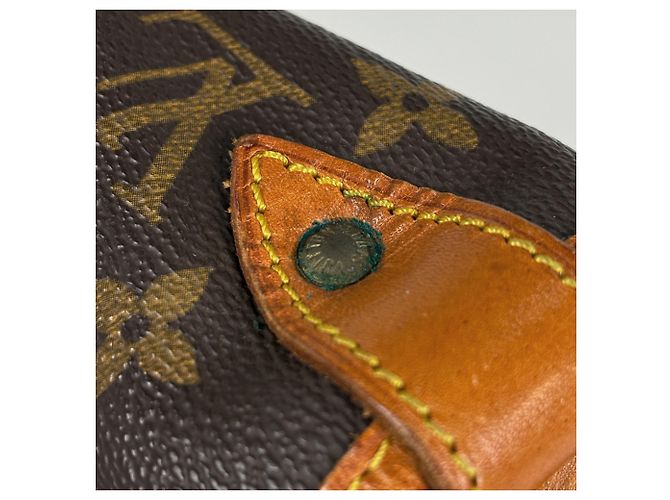 Borsa a tracolla Louis Vuitton Saumur 35 Marrone - vista 5