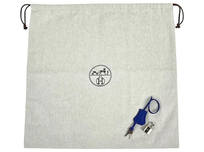 Hermès Borsa Hermes Birkin 30 Blu - vista 13