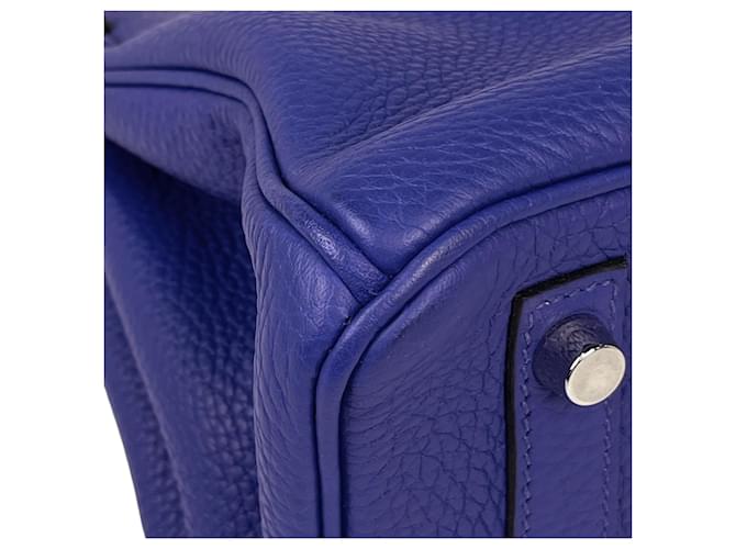 Hermès Borsa Hermes Birkin 30 Blu - vista 7